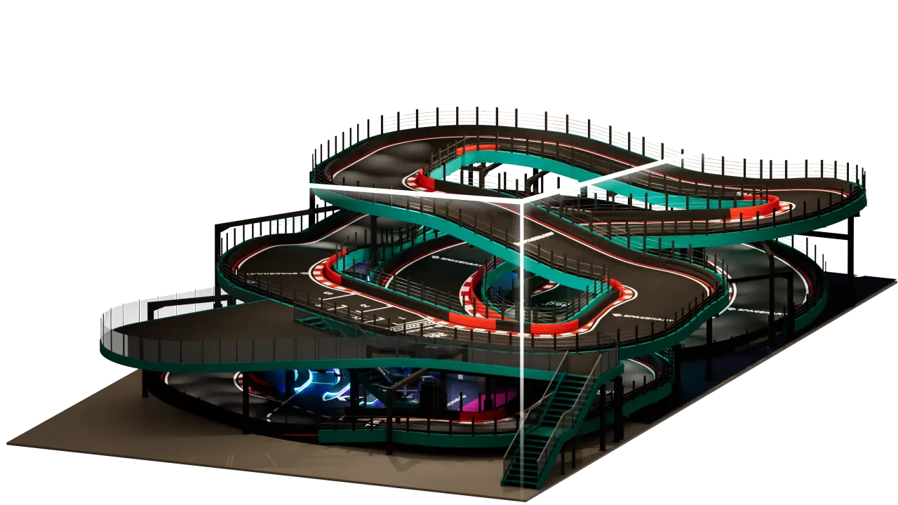 Spacekart Track Space